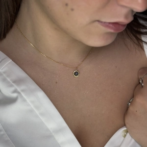 Collier argent 925 Labradorite