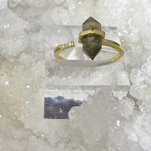 Bague pointe argent 925 « Labradorite »